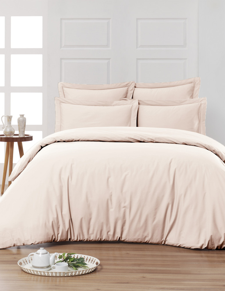 Drap housse en percale de coton...