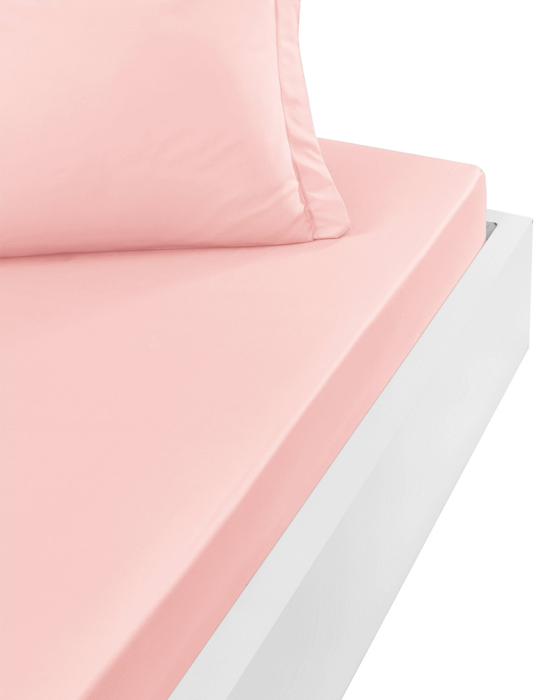 Drap housse en percale de coton pour...