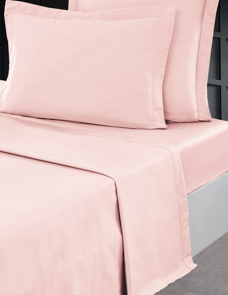 Parure drap plat + 2 taies 50x70 cm...