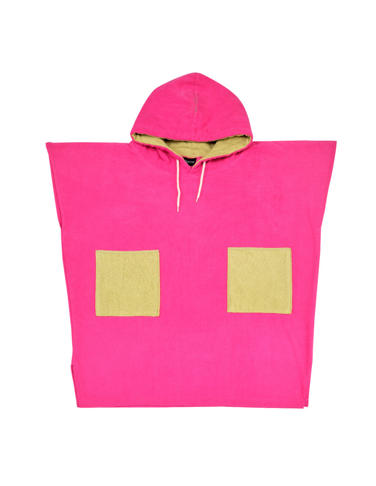 Poncho de plage enfant en velours BEACH