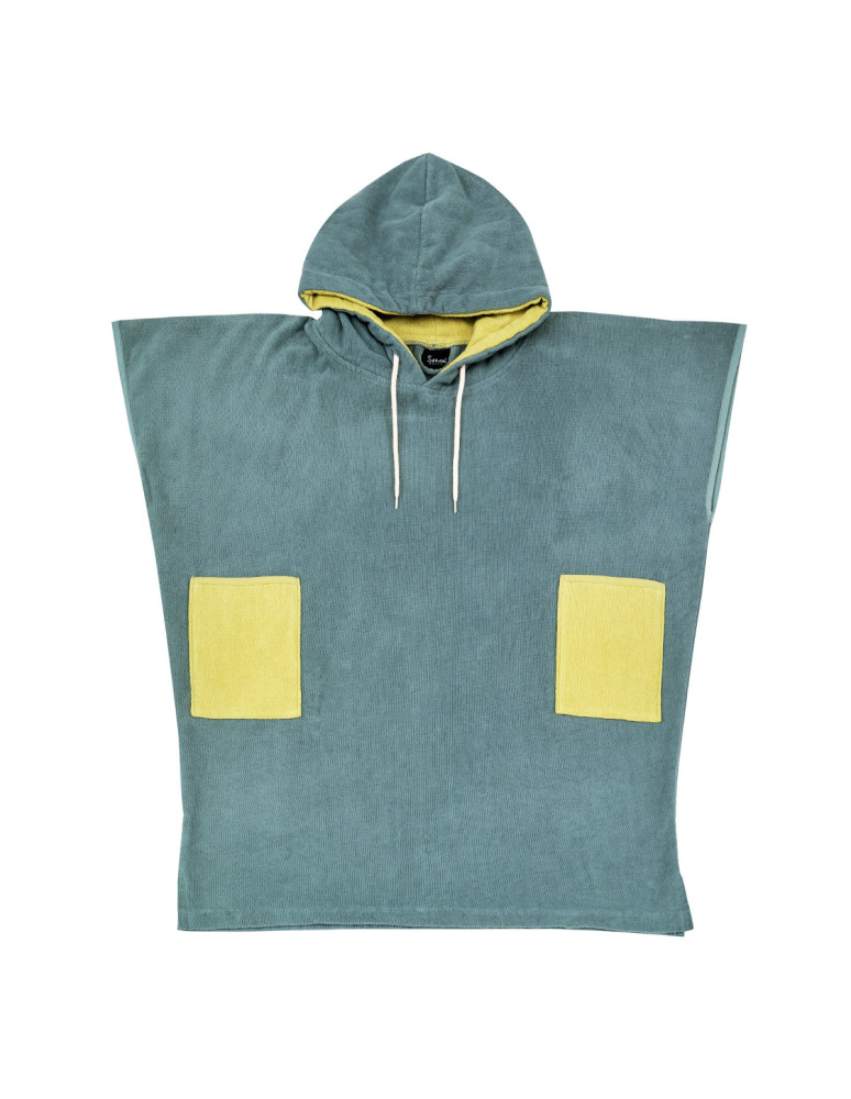 Poncho de plage enfant en velours BEACH