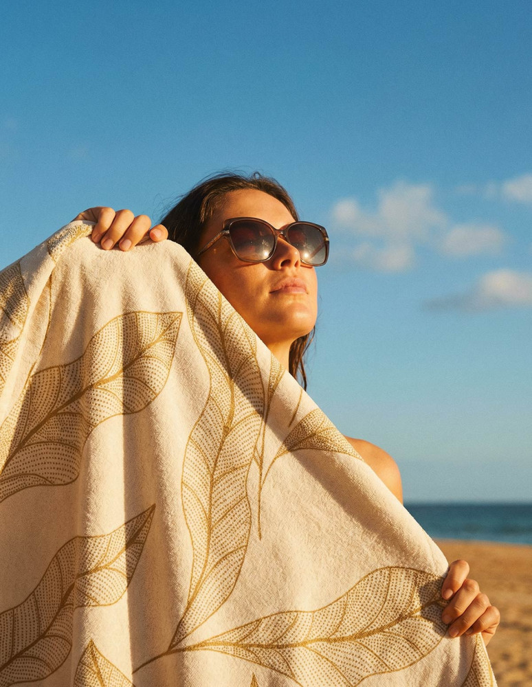 Serviette de plage velours 100x180 cm...