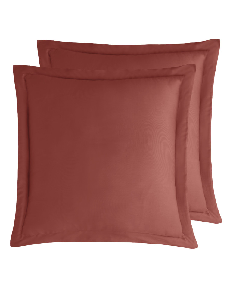 Lot de 2 taies d'oreiller en satin de...