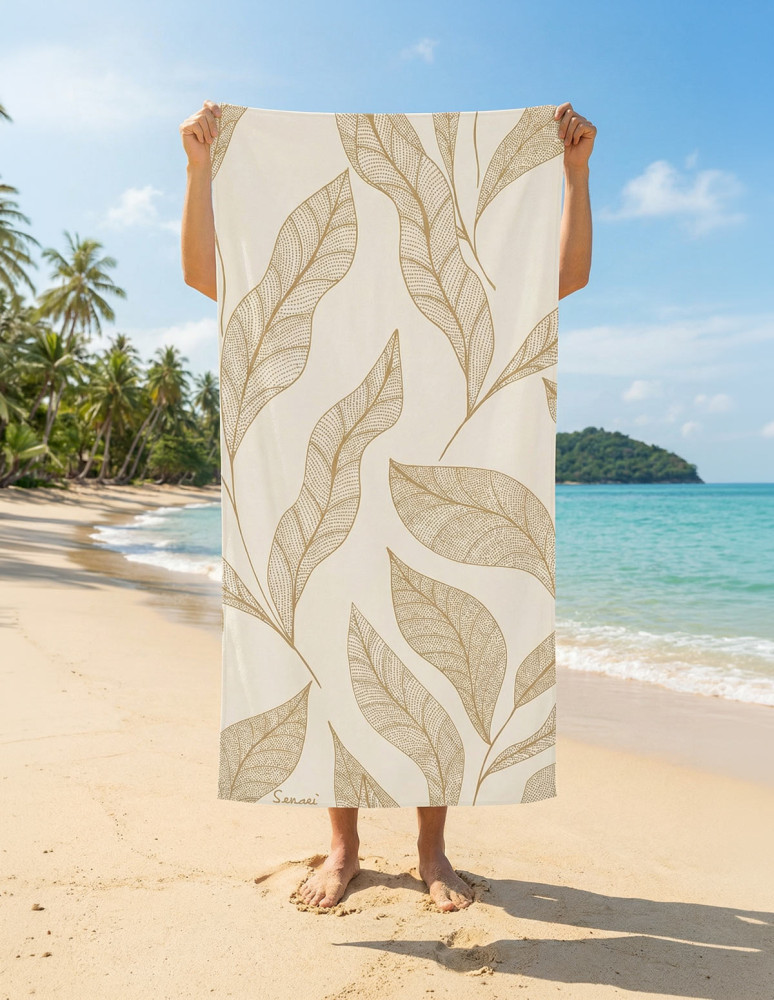 Serviette de plage velours...