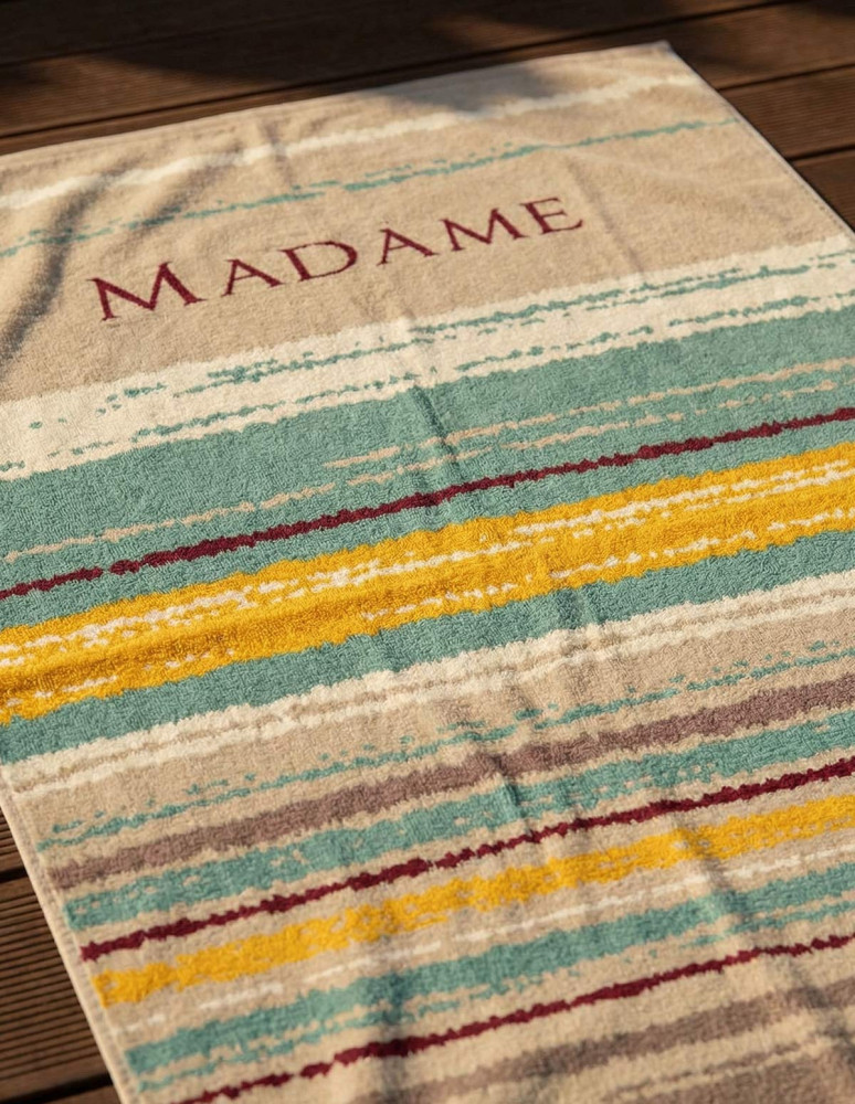 Serviette de plage velours... 2