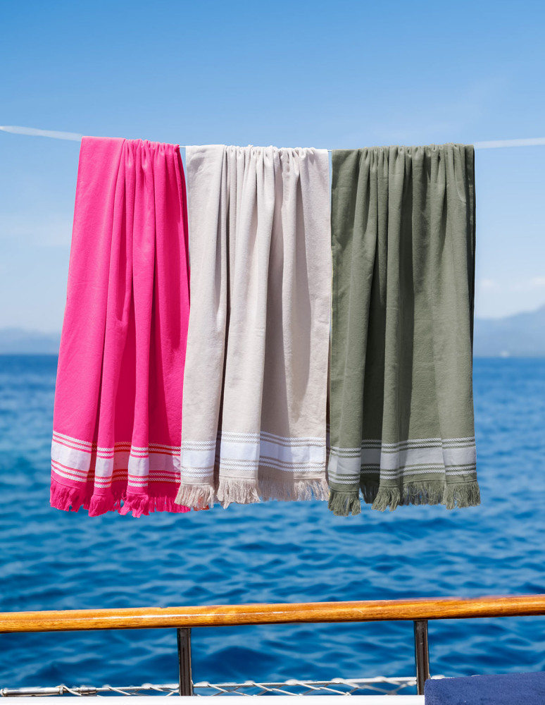 Fouta / Serviette de plage 100x180 cm...