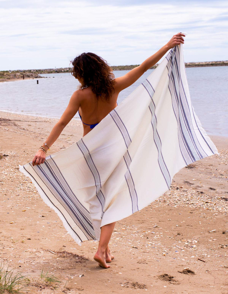 Fouta serviette de plage...