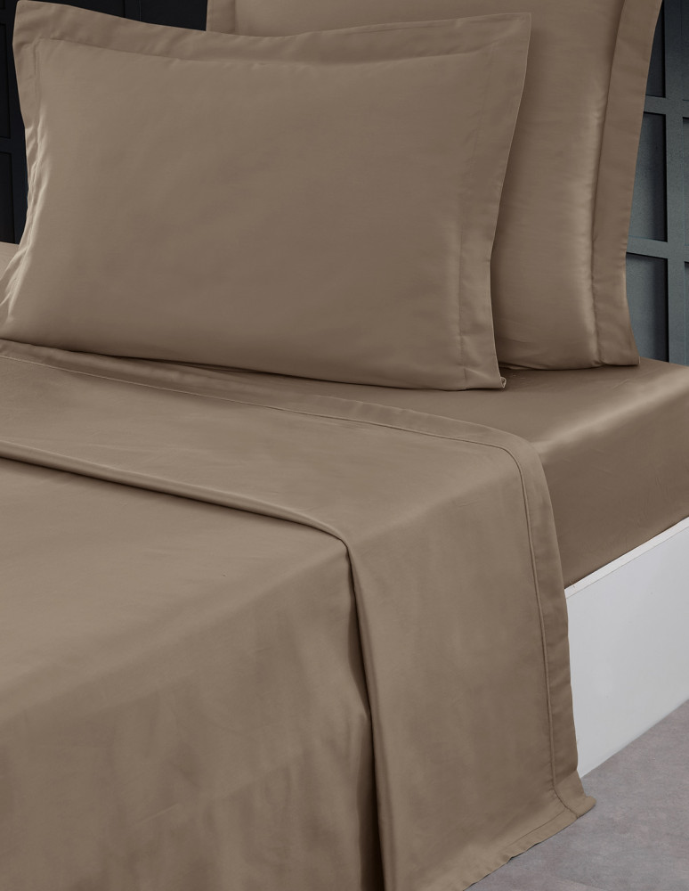 Drap plat en percale de coton SOFT...