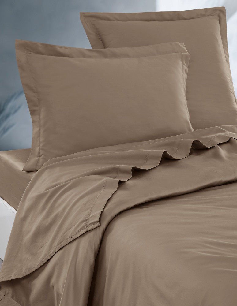 Drap plat en percale de coton SOFT...