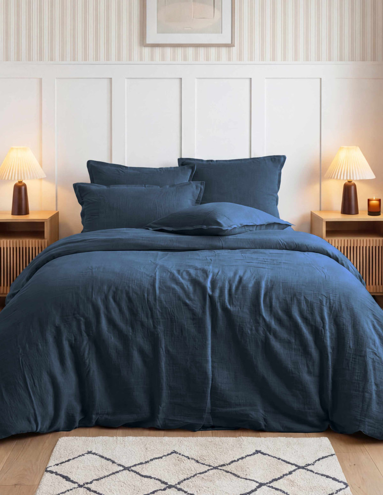 Housse de couette en gaze de coton LOFT