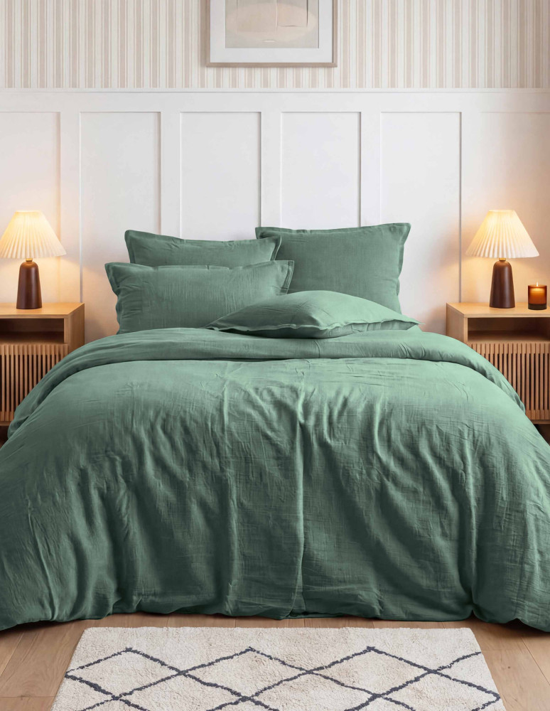 Housse de couette en gaze de coton LOFT