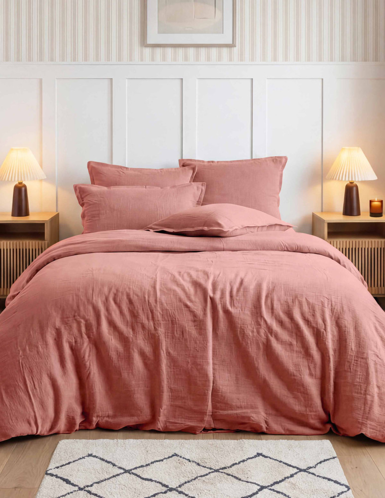 Housse de couette en gaze de coton LOFT