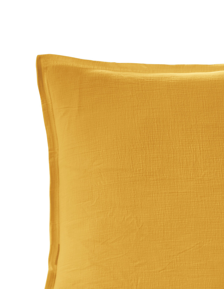 Lot de 2 taies d'oreiller en gaze de...