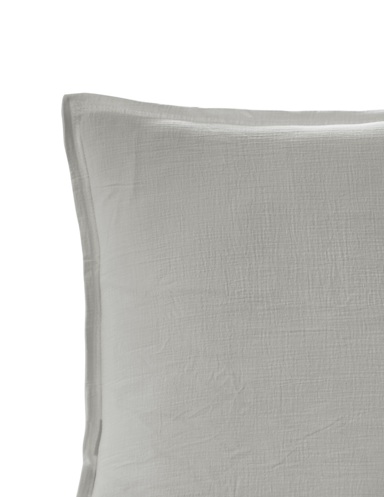 Lot de 2 taies d'oreiller en gaze de...