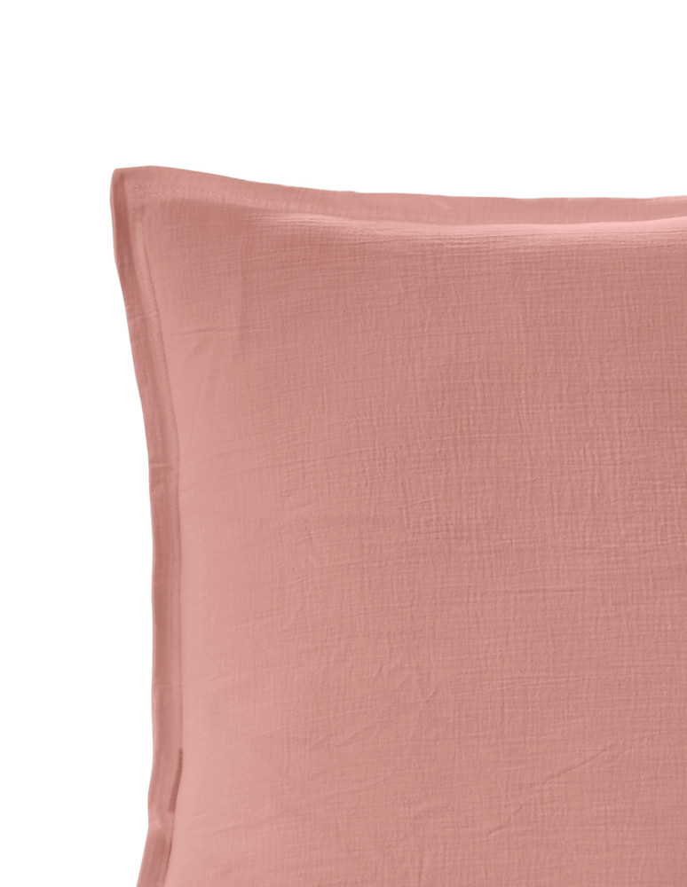 Lot de 2 taies d'oreiller en gaze de...