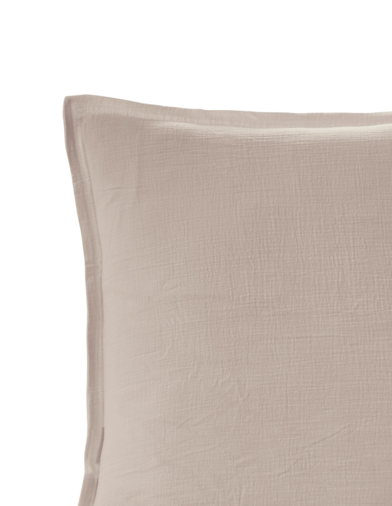 Lot de 2 taies d'oreiller en gaze de...