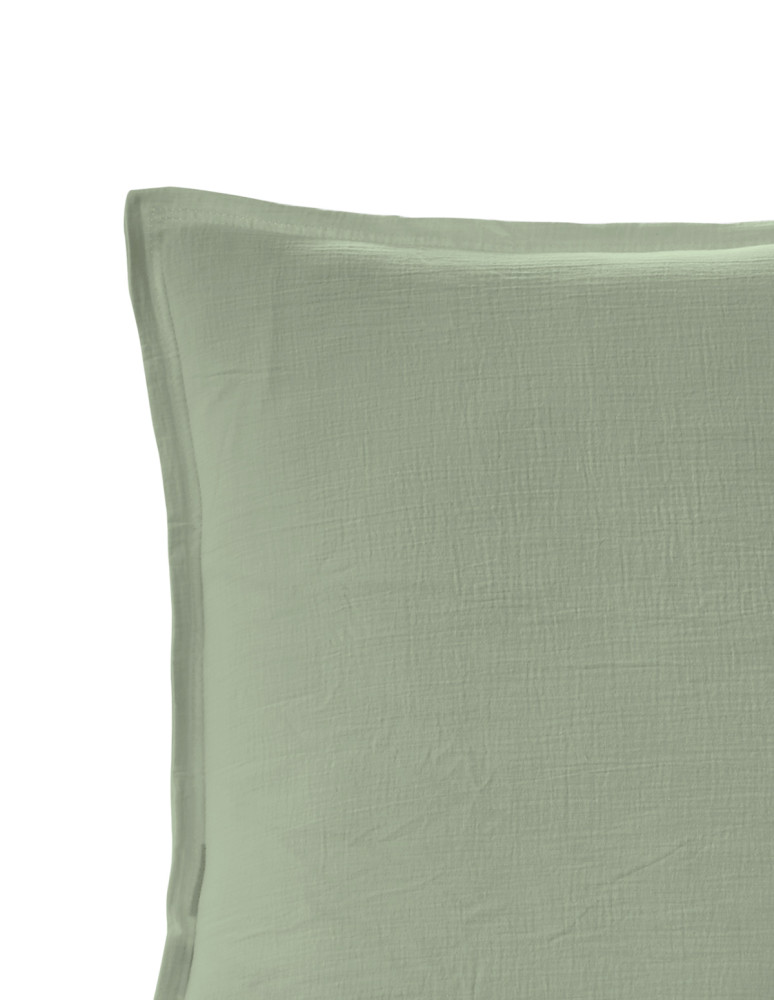 Lot de 2 taies d'oreiller en gaze de...