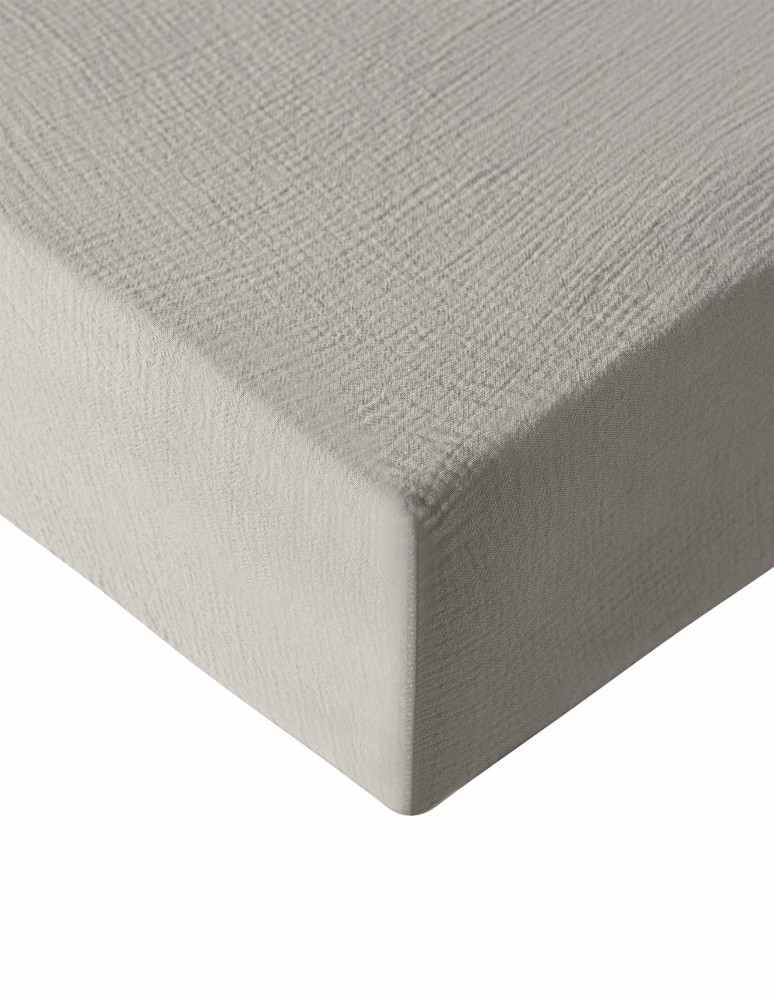 Drap housse en gaze de coton bonnet...