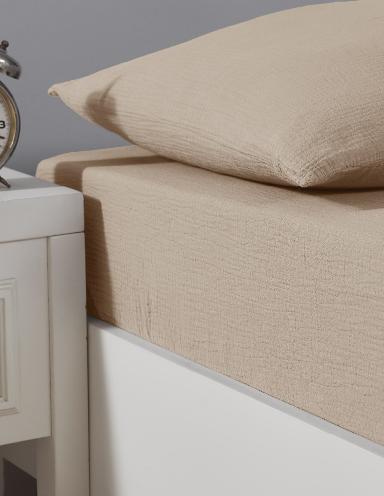 Drap housse en gaze de...