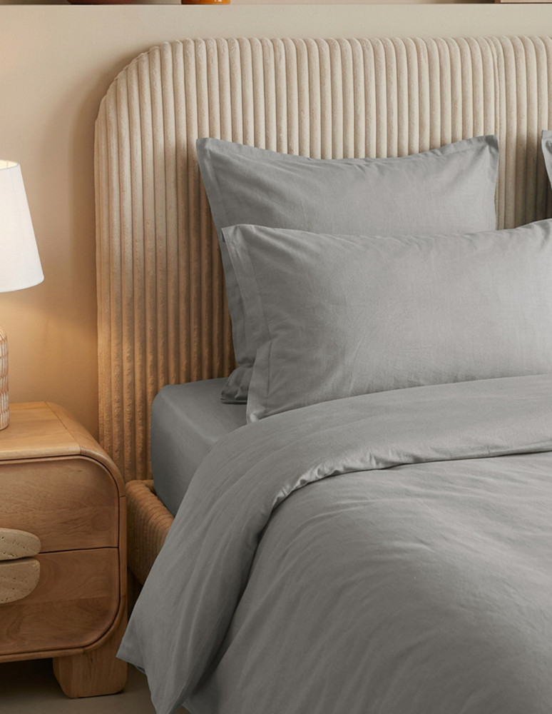 Parure housse de couette percale...
