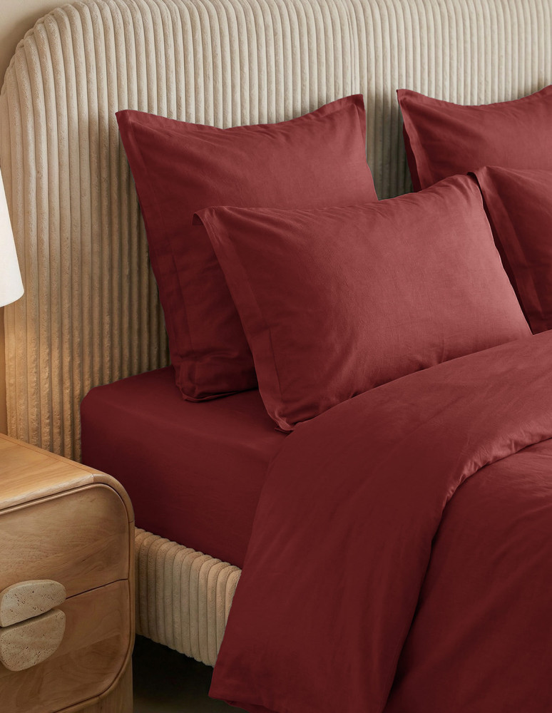 Parure housse de couette percale...