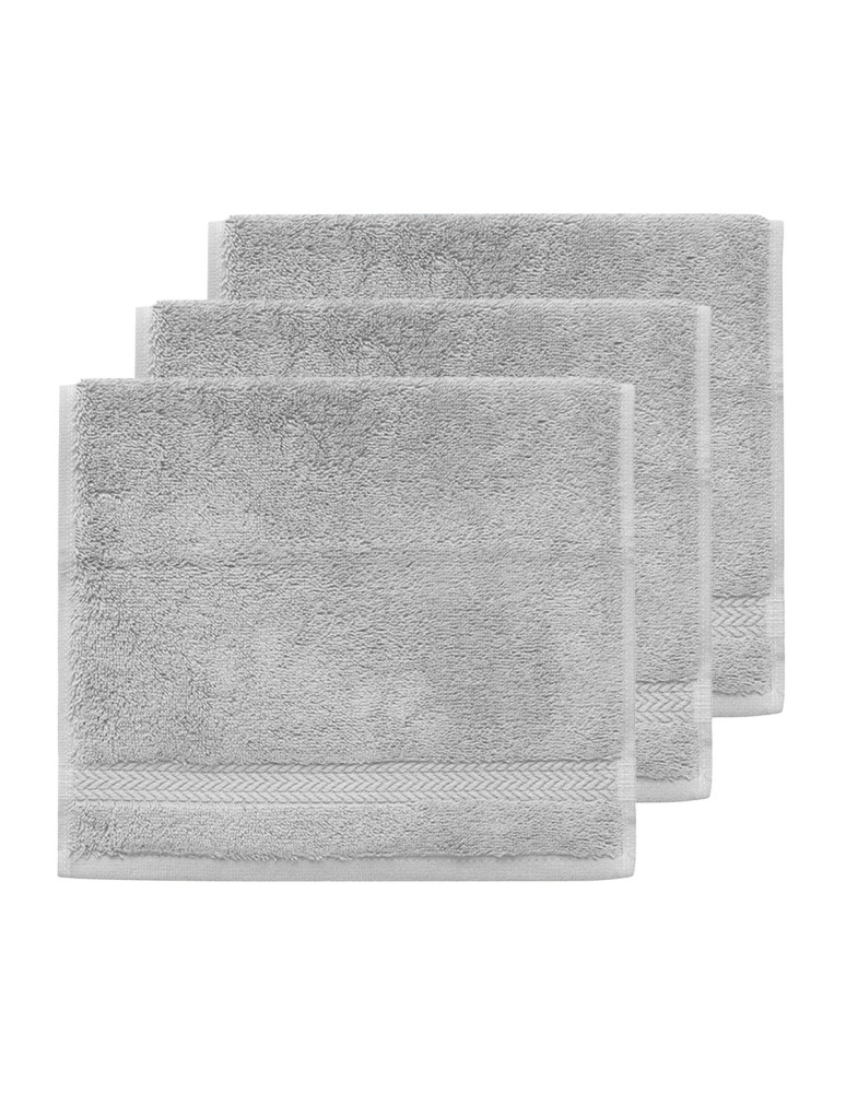 Lot de 3 serviettes invité 550 g/m²...