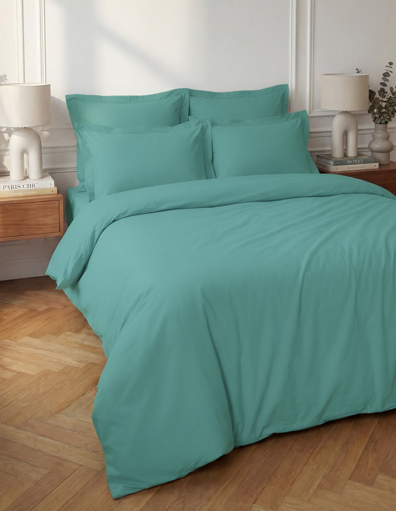 Housse de couette en percale coton...