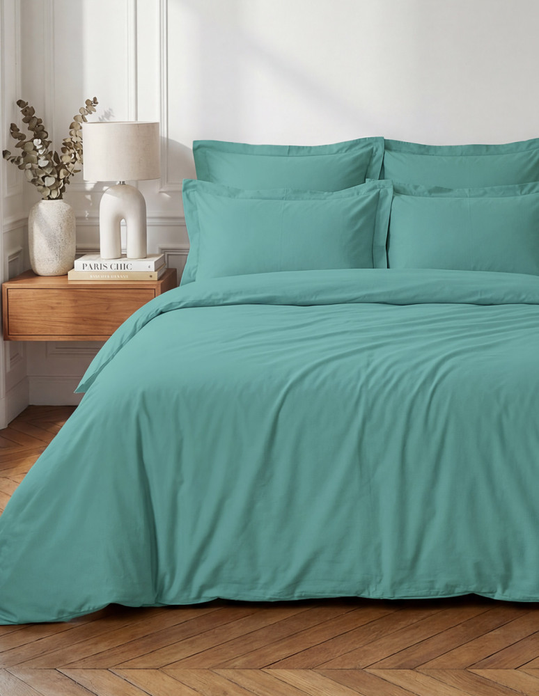Housse de couette en percale coton...