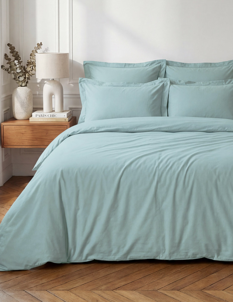 Housse de couette en percale coton...