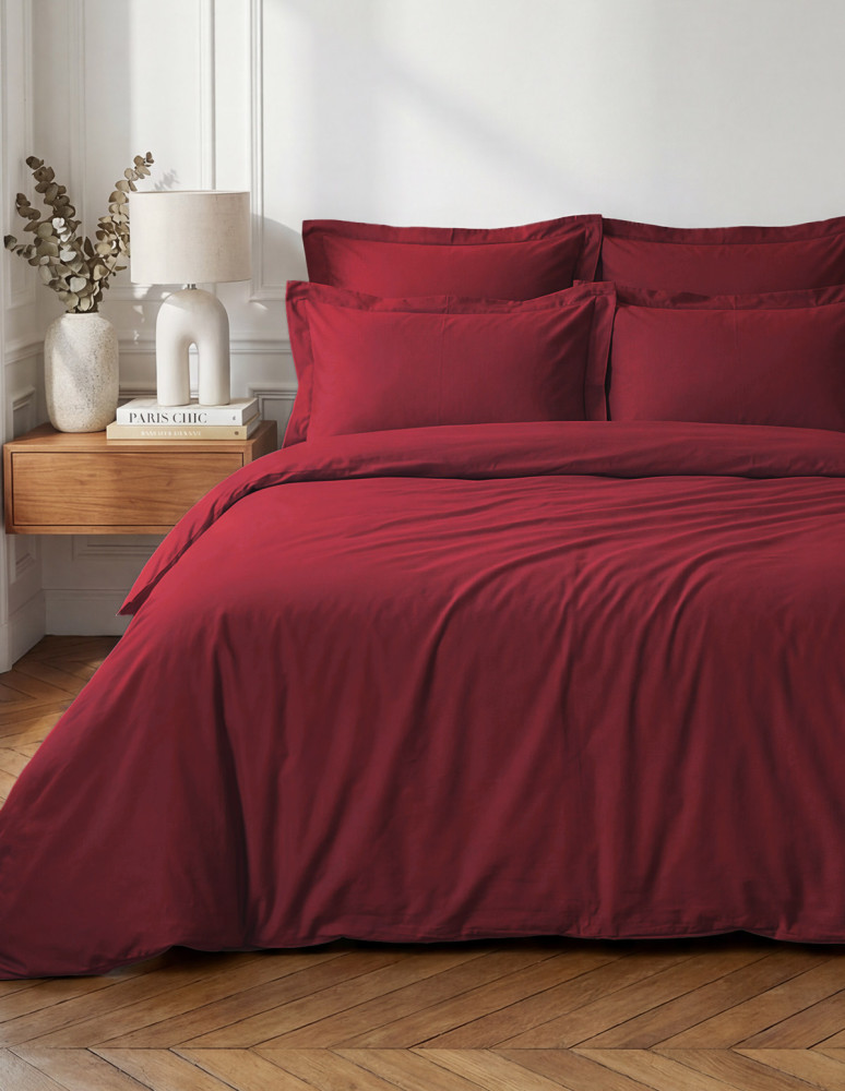 Housse de couette en percale coton...