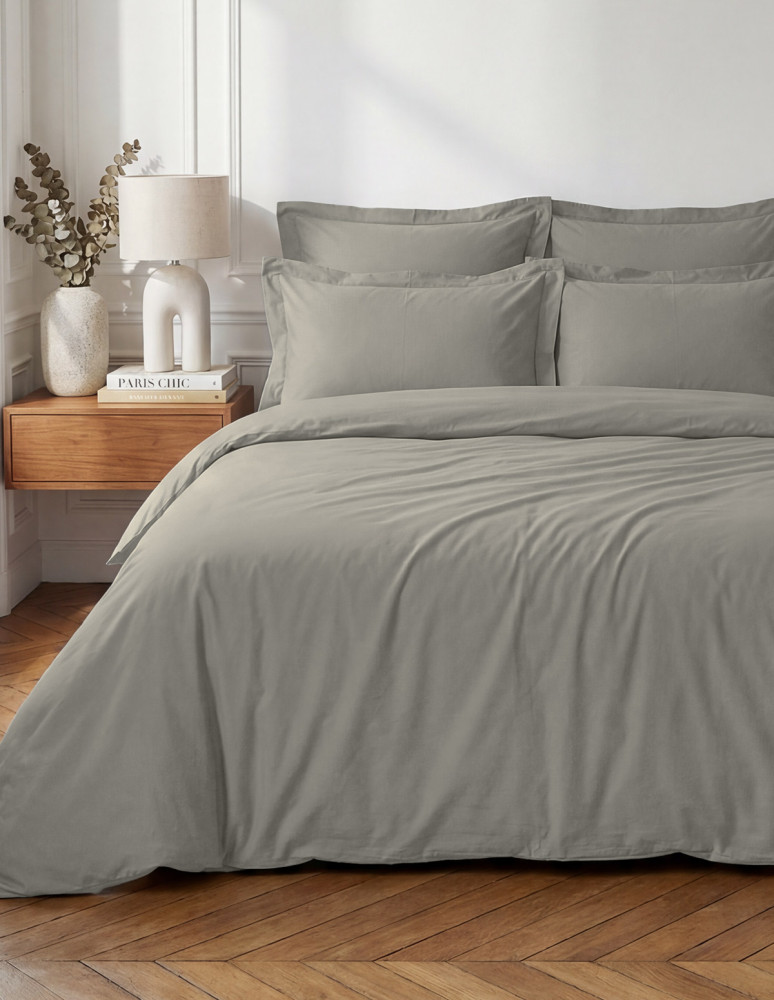 Housse de couette en percale coton...