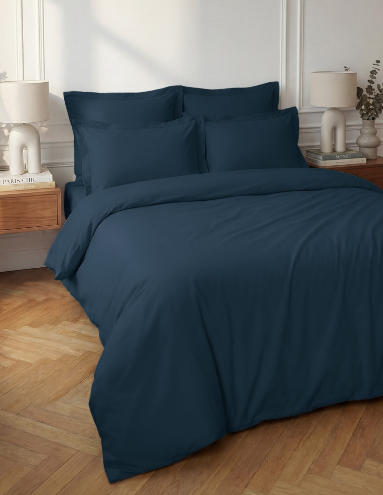 Housse de couette en percale coton...