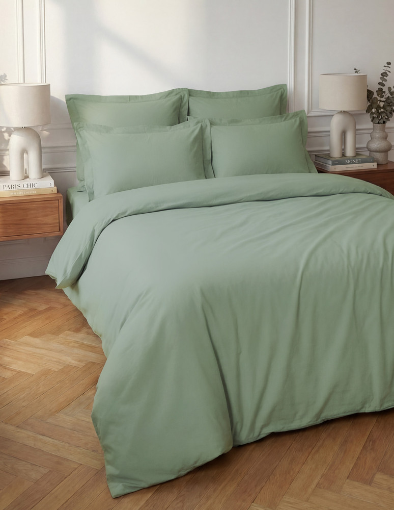 Housse de couette en percale coton...