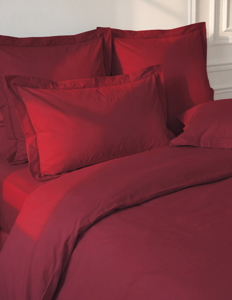 Housse de couette en percale coton...
