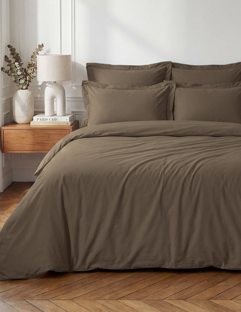 Housse de couette en percale coton...