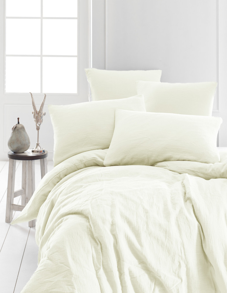 Housse de couette en gaze de coton LOFT