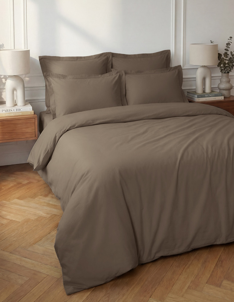 Housse de couette en percale coton...