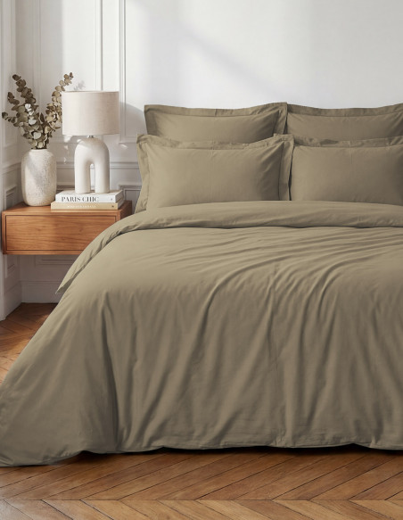 Housse de couette percale de coton | 80 fils | Sensei Maison