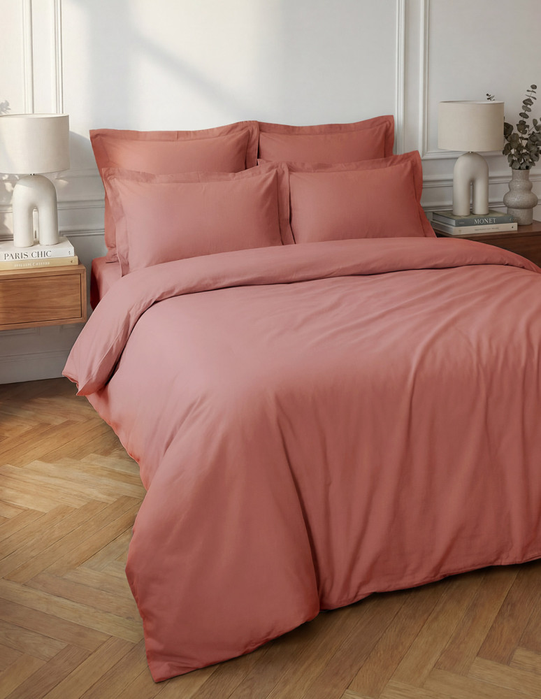 Housse de couette en percale coton...