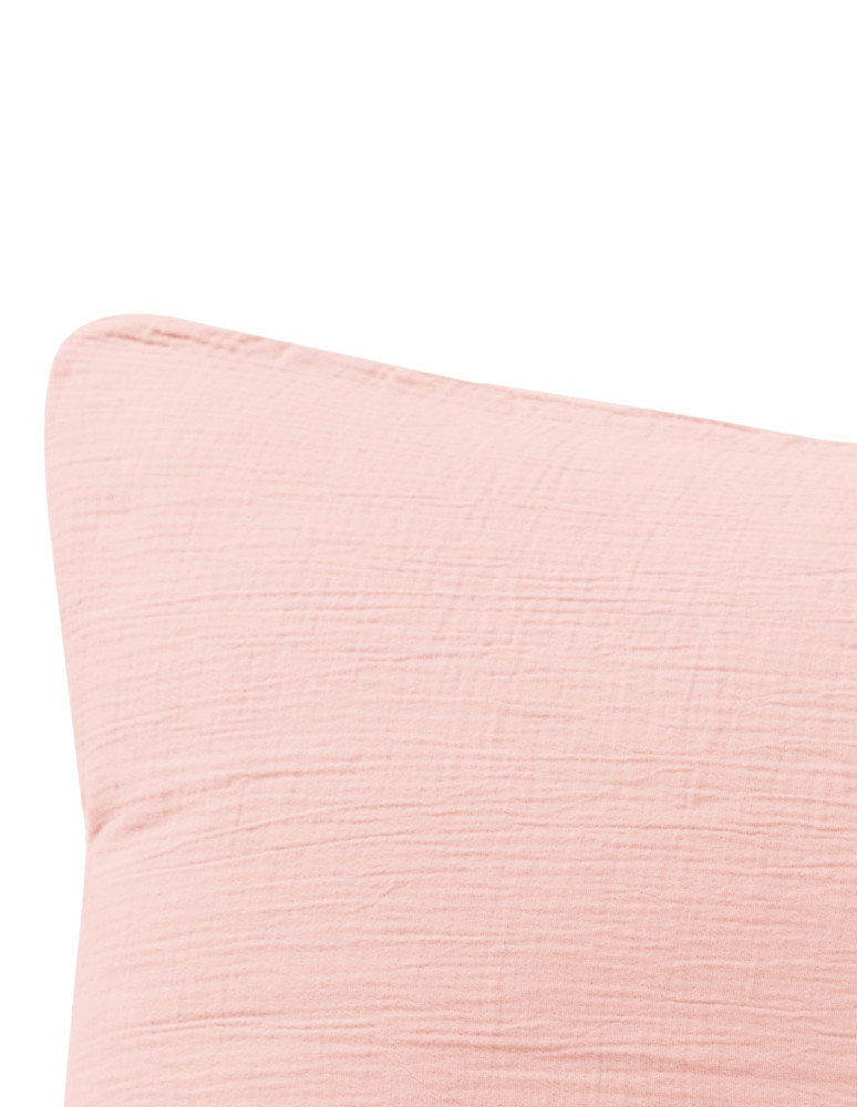 Lot de 2 taies d'oreiller en gaze de...