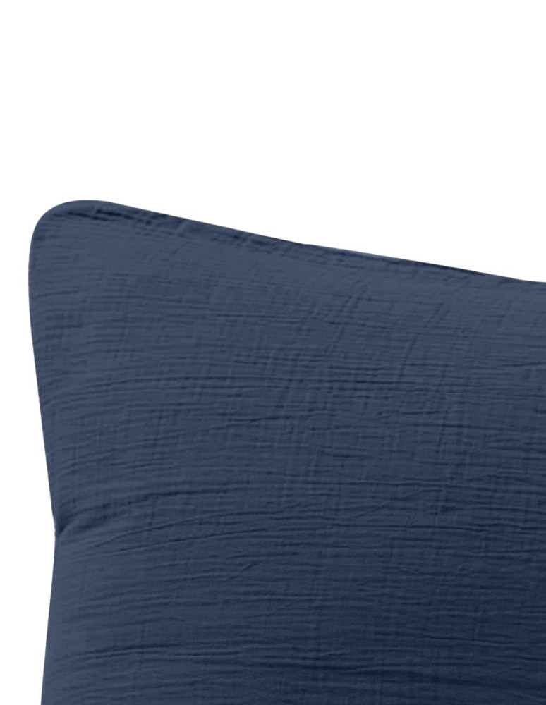 Lot de 2 taies d'oreiller en gaze de...