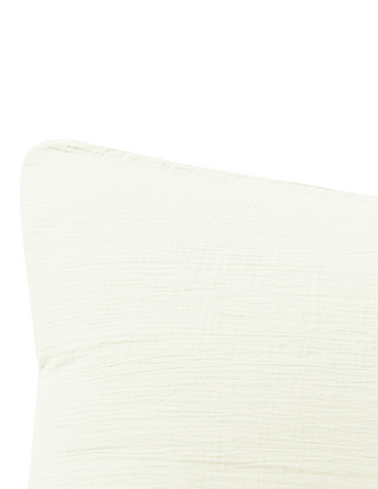 Lot de 2 taies d'oreiller en gaze de...