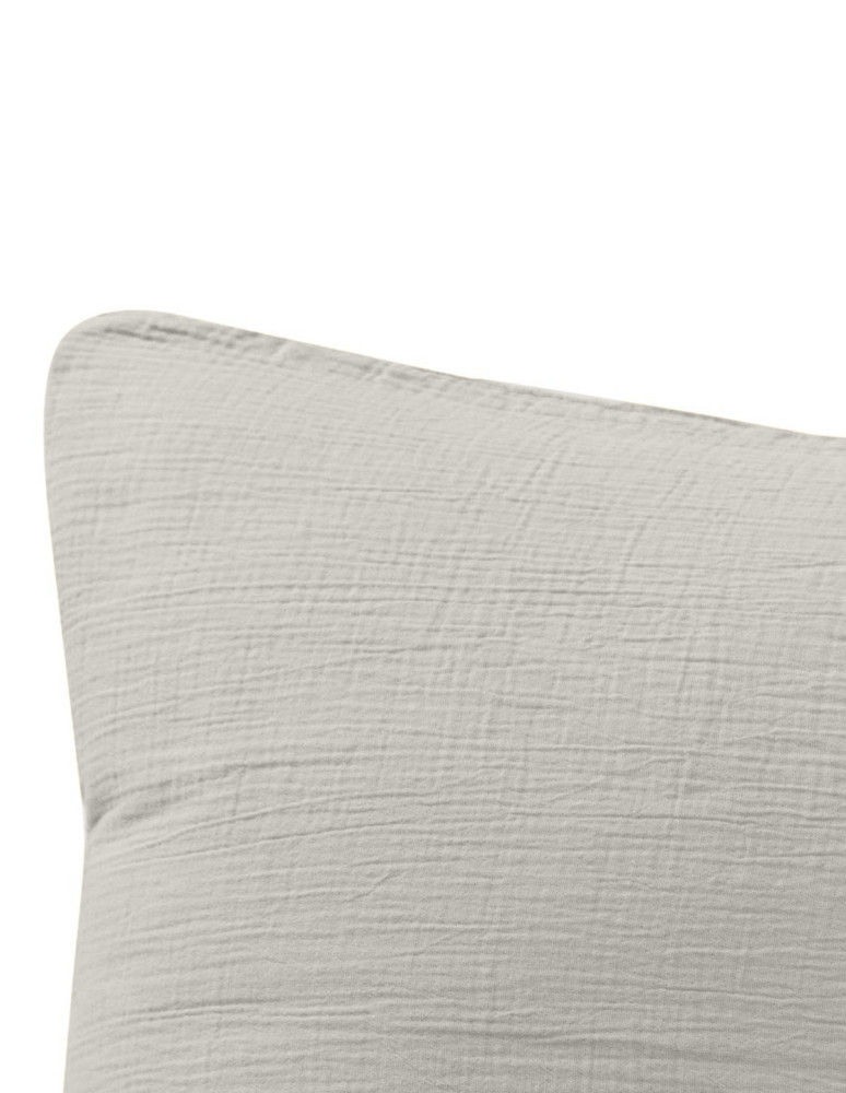 Lot de 2 taies d'oreiller en gaze de...