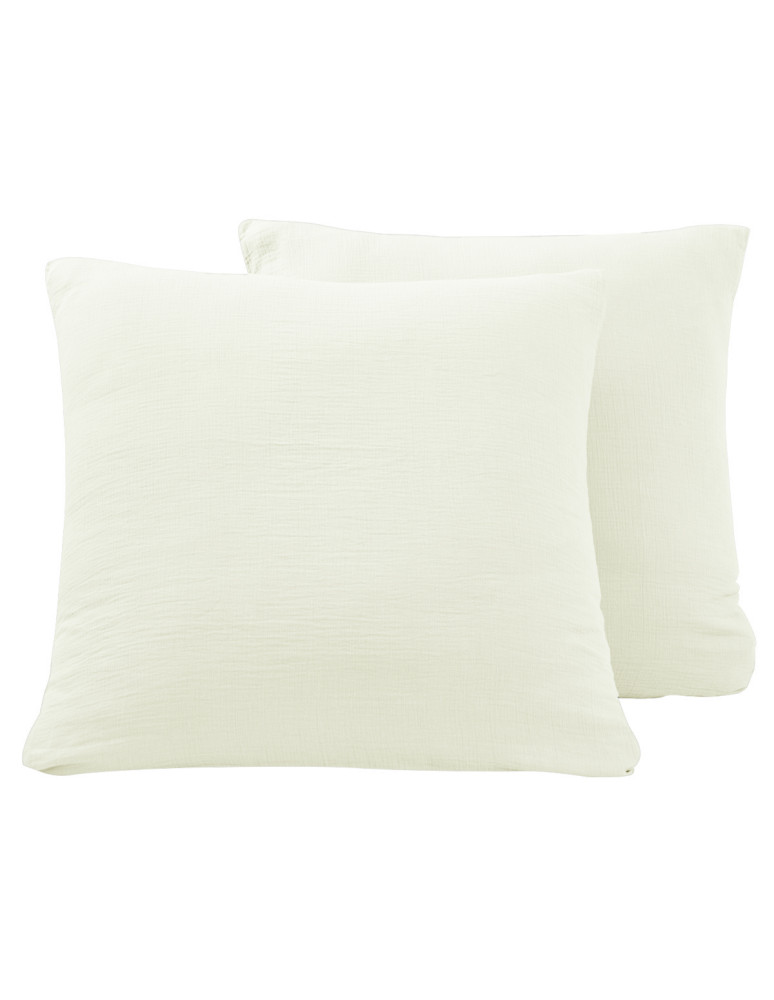 Parure housse de couette gaze de...