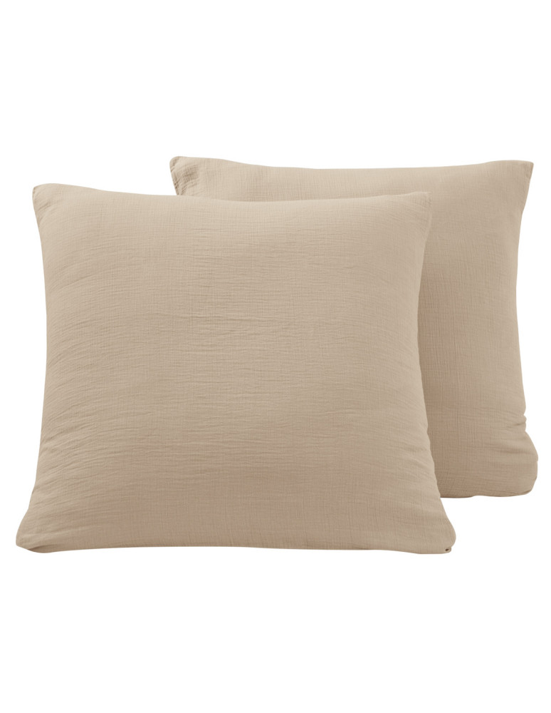 Parure housse de couette gaze de...
