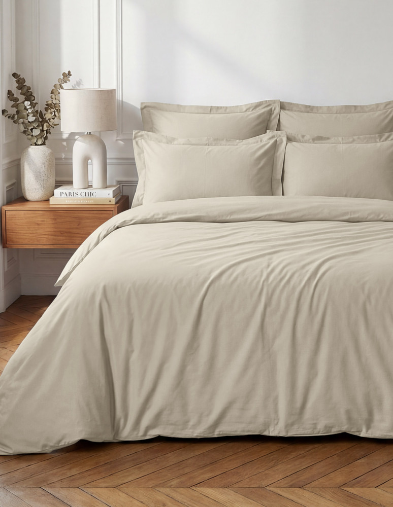 Drap housse bonnet 40 cm en percale...