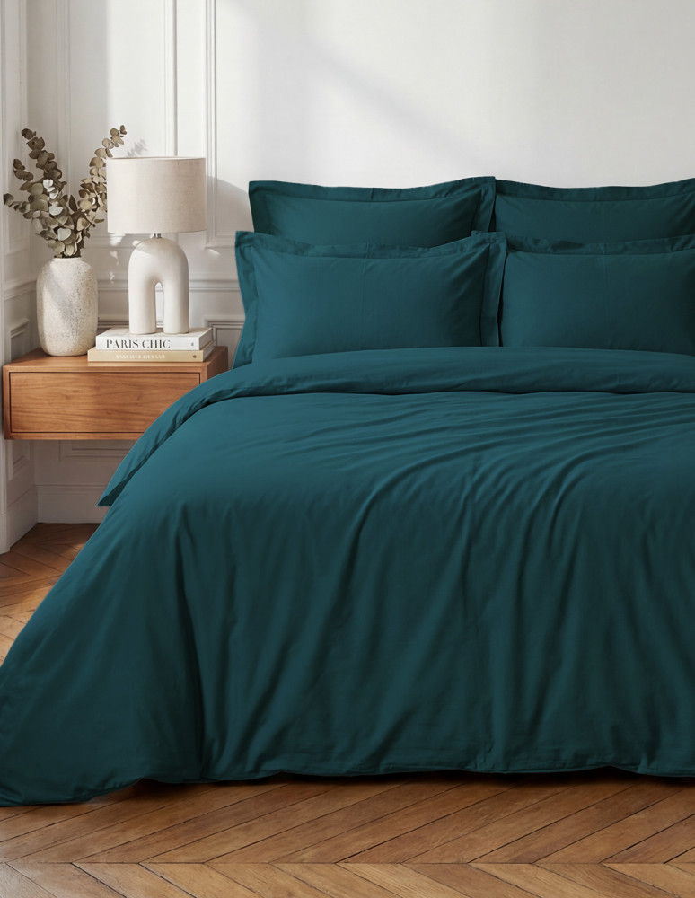 Drap housse bonnet 40 cm en percale...
