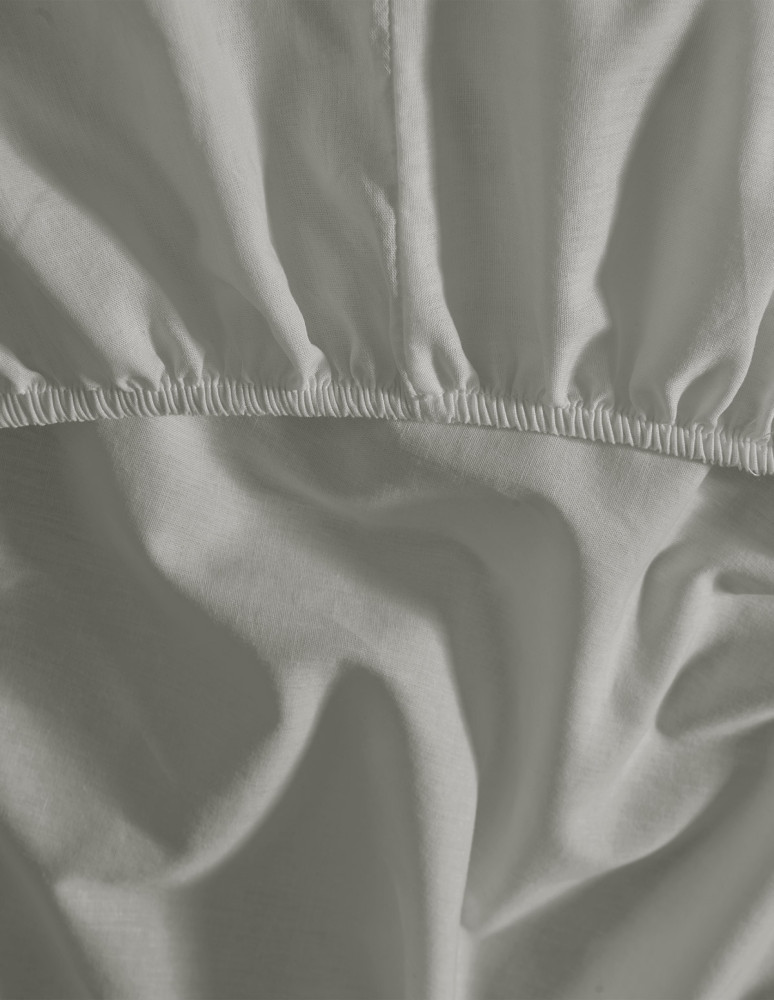Lot de 2 draps housse jersey coton...