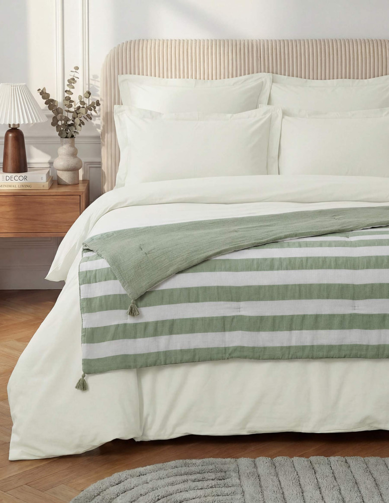 Chemin de lit gaze de coton...