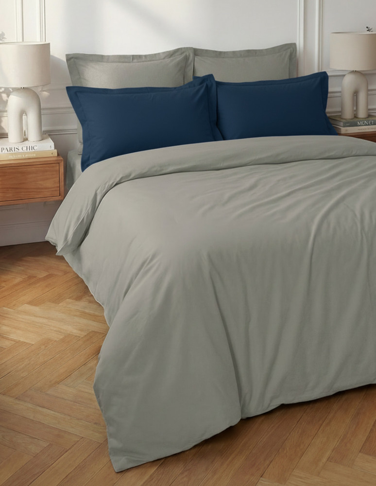 Housse de couette en percale coton...